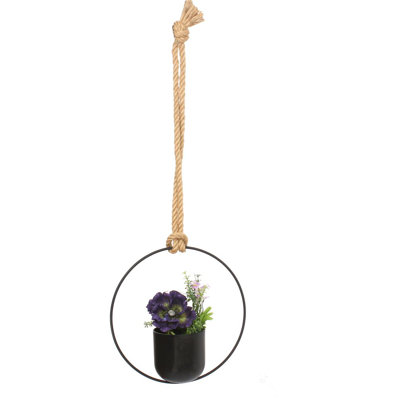 Tineo Metal Hanging Planter
