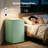 BANGSON 2.6 Cu Ft Small Fridge with Freezer for Office Green | Mini Refrigerator for Dorm Bedroom, Compact Fridge, Energy-efficient, Low Noise