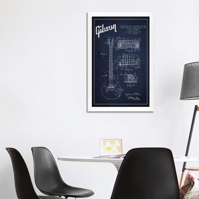 Gibson Guitar - Print on Canvas