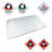 Glaciermat Rectangle Chair Mat with Straight Cut Edge-89798622