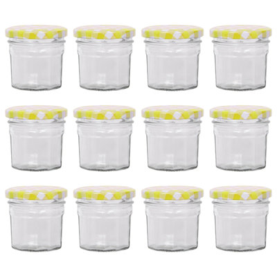 Glass Jar - Set of 12