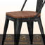 45.7cm H Metal Stacking Accent in Black