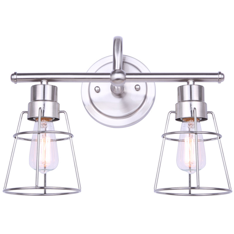 Cullins 2 - Light Dimmable Vanity Light, Brushed Nickel