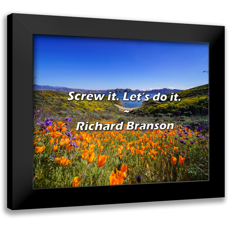 Citation de Richard Branson: vissez-le. Faisons-le.
