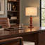Solid Wood and Iron Desk Table Lamp