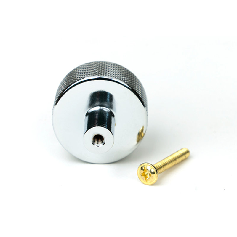 Round Knob, Polished Chrome, 3 cm