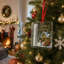 Décoration de Noël Pendentif de rangement de cadeaux de Noël-1131905570