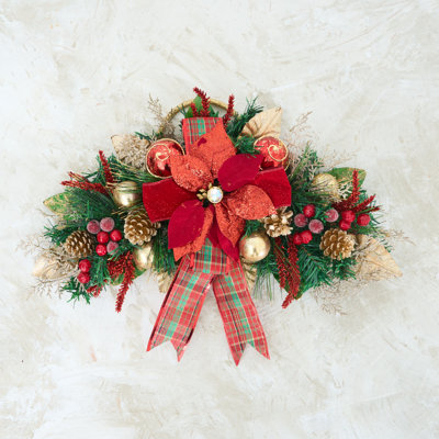Guirlande de poinsettias
