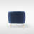 Samouri Modern Channel Tufted Barrel Accent Chair-526241700