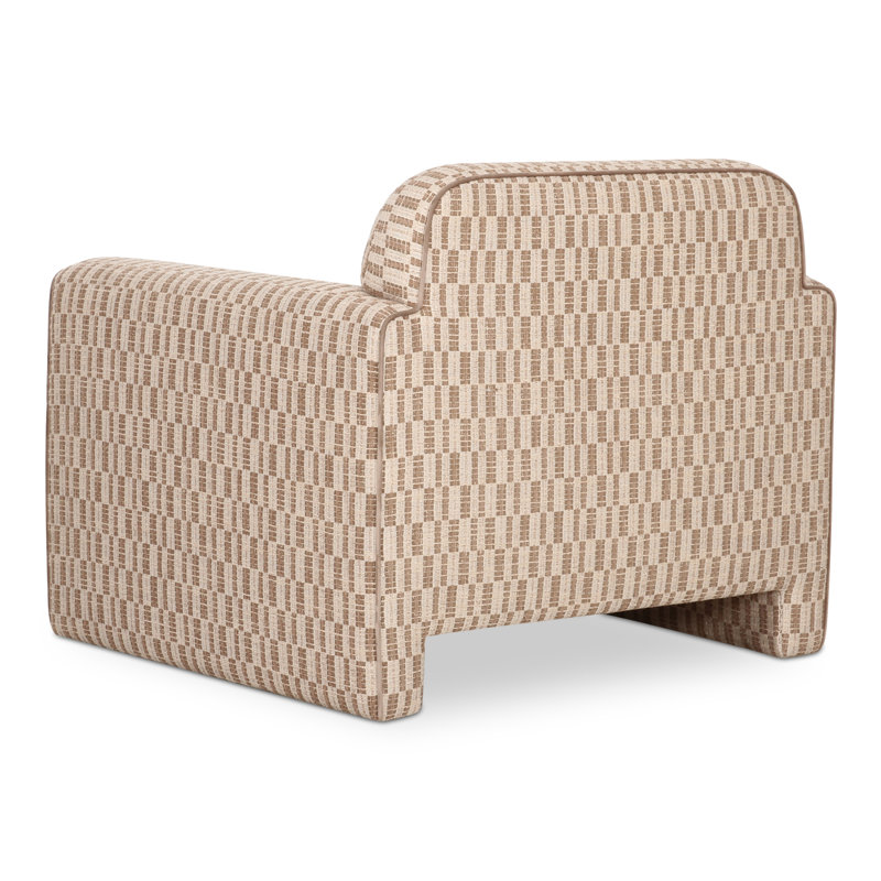 Leo Armchair, Abstract, Taupe