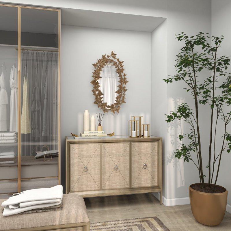 Miroir mural ovale Maribel 19 po x 5 po x 33 po Maribel