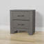 Table de chevet 2 tiroirs Junipe Brown