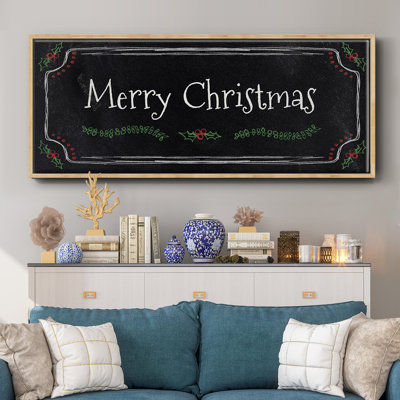 Merry Christmas - Toile encadrée