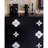 Shell Panel Black Buffet Table