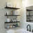 Cantura 3 Piece Metal Floating Shelf-852097703