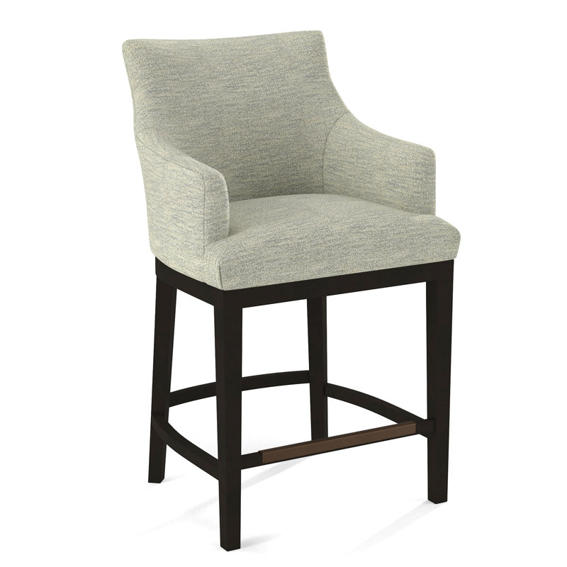 Upholstered Counter Stool, Espresso, 61698-88