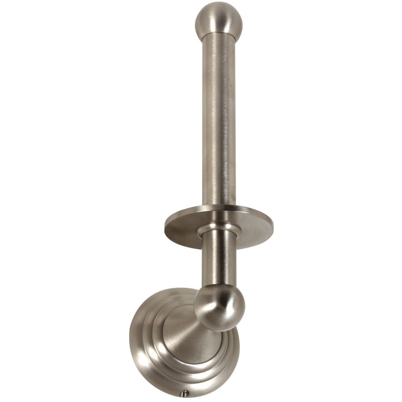 Embassy Wall Mounted Reserve Toilet Paper Holder, Satin Nickel