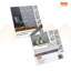 Carreau de terrain pelez et collez en PVC 8 po x 8 po