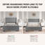 Grand lit plateforme tapissier Tole-886844799-886844770