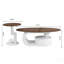 Ensemble de 2 tables gigognes Luxury