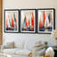 NAUTICAL Series CDVII - Impression encadrée de qualité supérieure sur mesure mat - 3 pièces-703275738-703275732