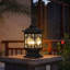 Luminaire colonne extérieur rétro pour colonne