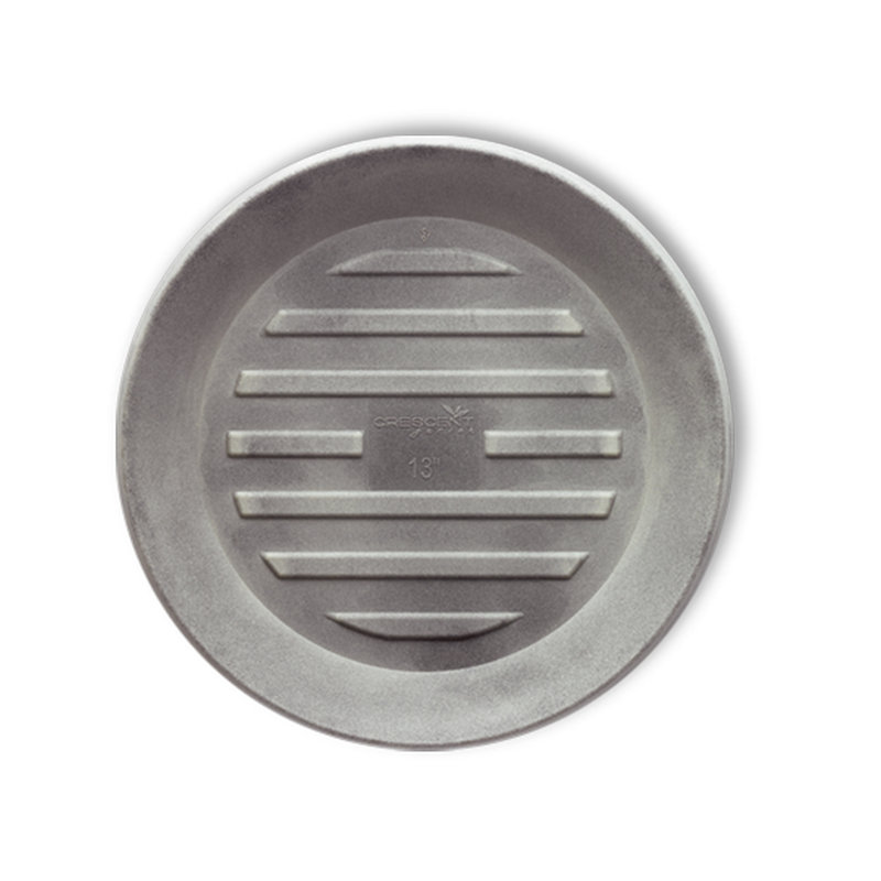 Old Bronze Heavy-Duty Round Planter Saucer, 18 inch