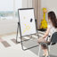 Free Standing Height Adjustable Random Flip Double-Sided Whiteboard