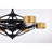 Sagittarius Ceiling Fan with Light Kit