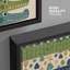 Adorable œuvre d'art sur toile encadrée de chambre des maîtres-129592616-129592617