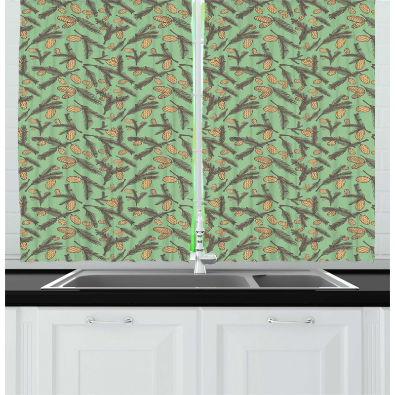 Tailored Kitchen Curtain