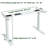 Jey Dual Motor Electric Height Adjustable Standing Desk Frame-2046348499