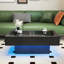 Table basse avec plateau coulissant