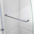 Aqua Uno 34.31" W x 58" H Pivot Frameless Tub Door-12811411