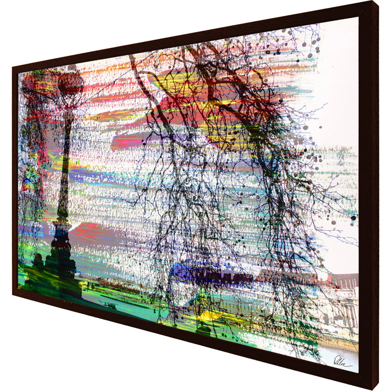 Single Picture Frame Print, 41cm H x 61cm W x 4cm D, Brown