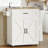 White Portable Kitchen Cart: Storage + Power Outlet + Folding Table, Suitable For Dining Rooms.-1494897551-1494897587