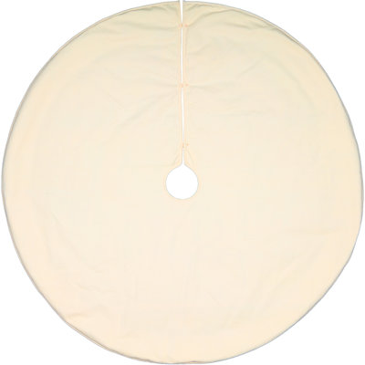 Solid Color Cotton Tree Skirt