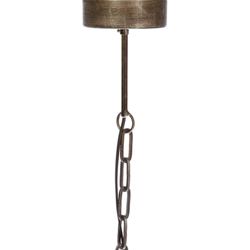 Chenut 1 - Light Tin Geometric Pendant
