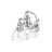 Alberica 2 - Light Vanity Light - Chrome - Clear Glass-410971448