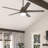Hunter 60 inch Aerodyne Wi-Fi ENERGY STAR® Ceiling Fan with LED Light Kit and Handheld Remote
