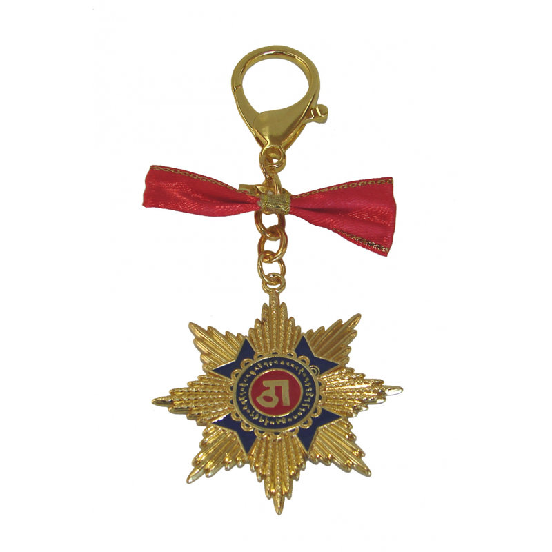 Porte-clés amulette protection Wealth