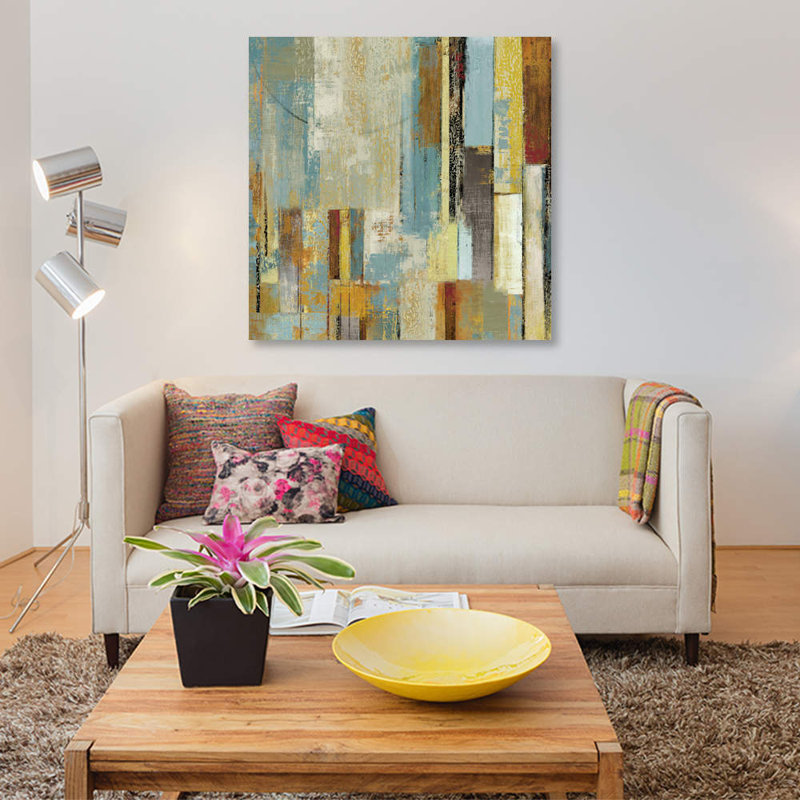 « tribeca ii », reproduction sur toile, H 48 po x l 48 po x P 1,5 po