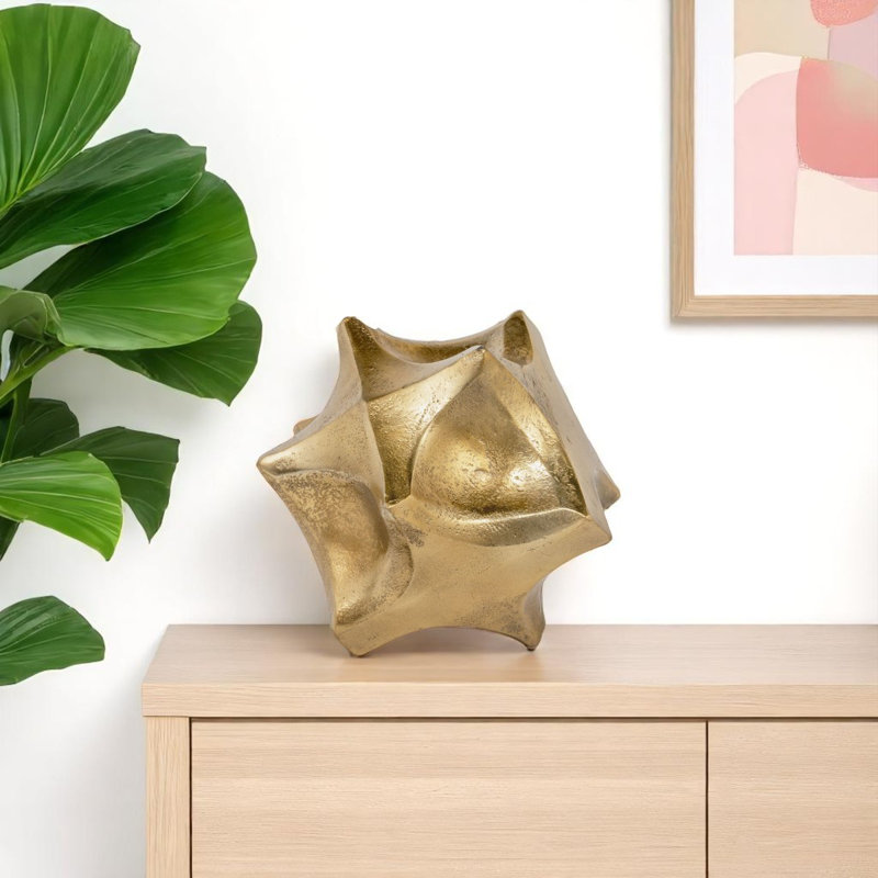 Sculpture de table orbe 5 po