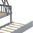 Twin Over Full Rubber Wood Bunk Bed – Twin-Size Trundle, Convertible Ladder, Guardrail & Detachable/Convertible Design-879125913