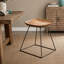 Monticello Solid Wood Accent Stool