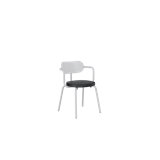 Khylia 18.1'' H Upholstered Metal Armchair