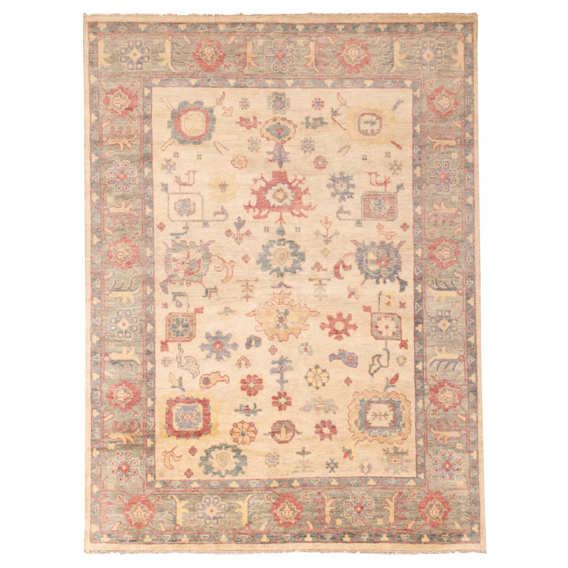 Tapis beige Jules Serapi 9 pi 2 po x 12 pi 0 po