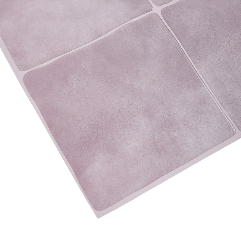 23cm x 23cm Peel and Stick Tile, Purple