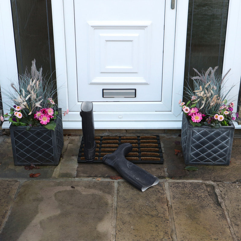 Non-Slip Outdoor Doormat, Rectangle W45 x L75 cm
