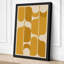 Ochre Forms Mid-Century - Wrapped Canvas-1390149093-1390149088